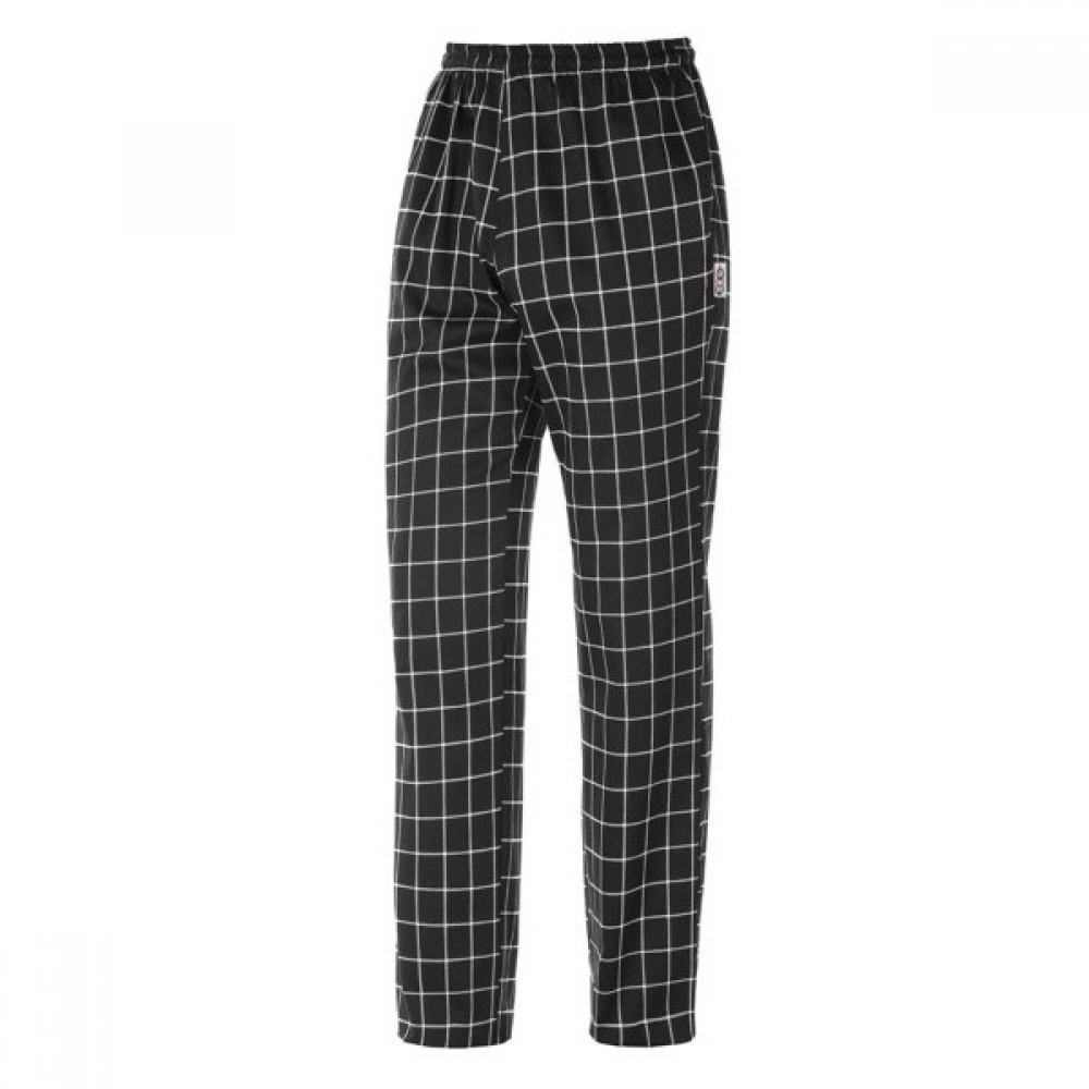 Unisex trousers with coulisse - SQUARES EGO CHEF